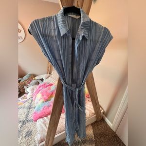 Lush brand button down dress